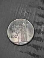Italiaanse L.100 munt uit 1976, Ophalen of Verzenden, Italië