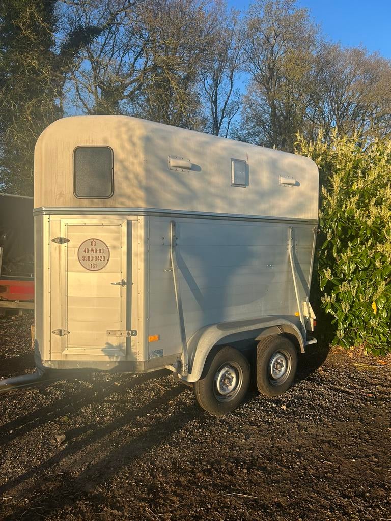 Aluminium 1,5 paards trailer, Dieren en Toebehoren, Ophalen of Verzenden, Gebruikt