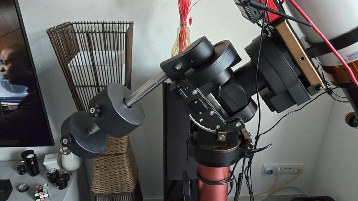 iOptron CEM70 montering, Audio, Tv en Foto, Optische apparatuur | Telescopen, Gebruikt, Onderdelen of Toebehoren, Minder dan 80 mm