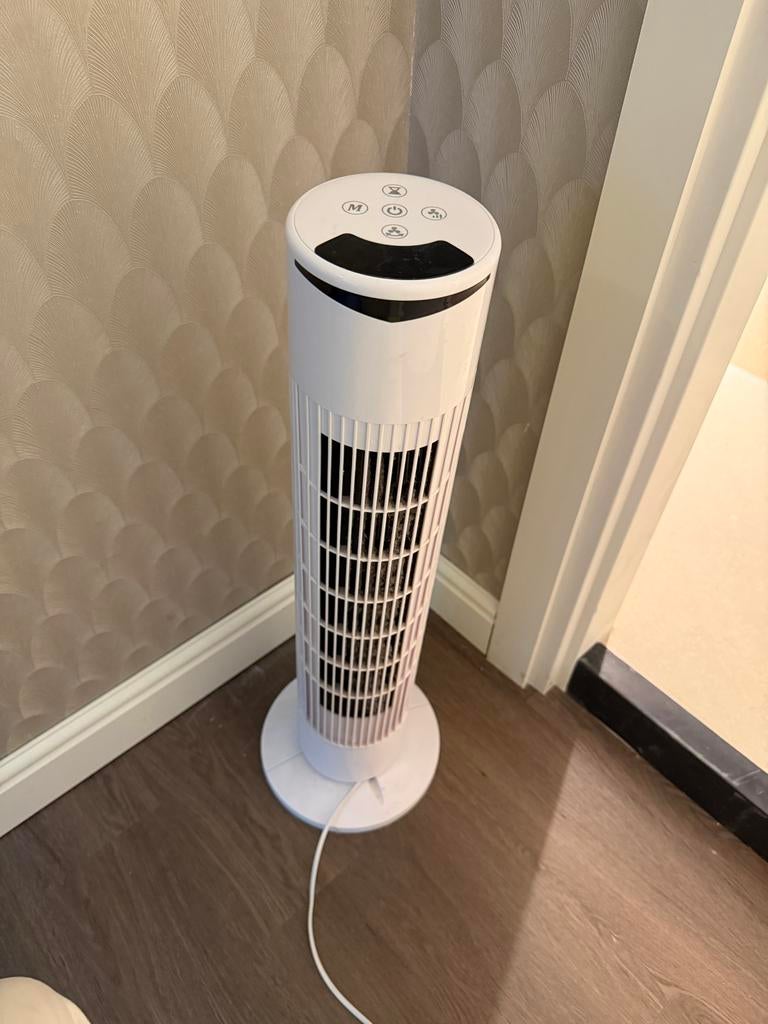 SilverCrest torenventilator STVL 50 B1, Witgoed en Apparatuur, Ventilatoren, Ophalen of Verzenden, Gebruikt, Torenventilator