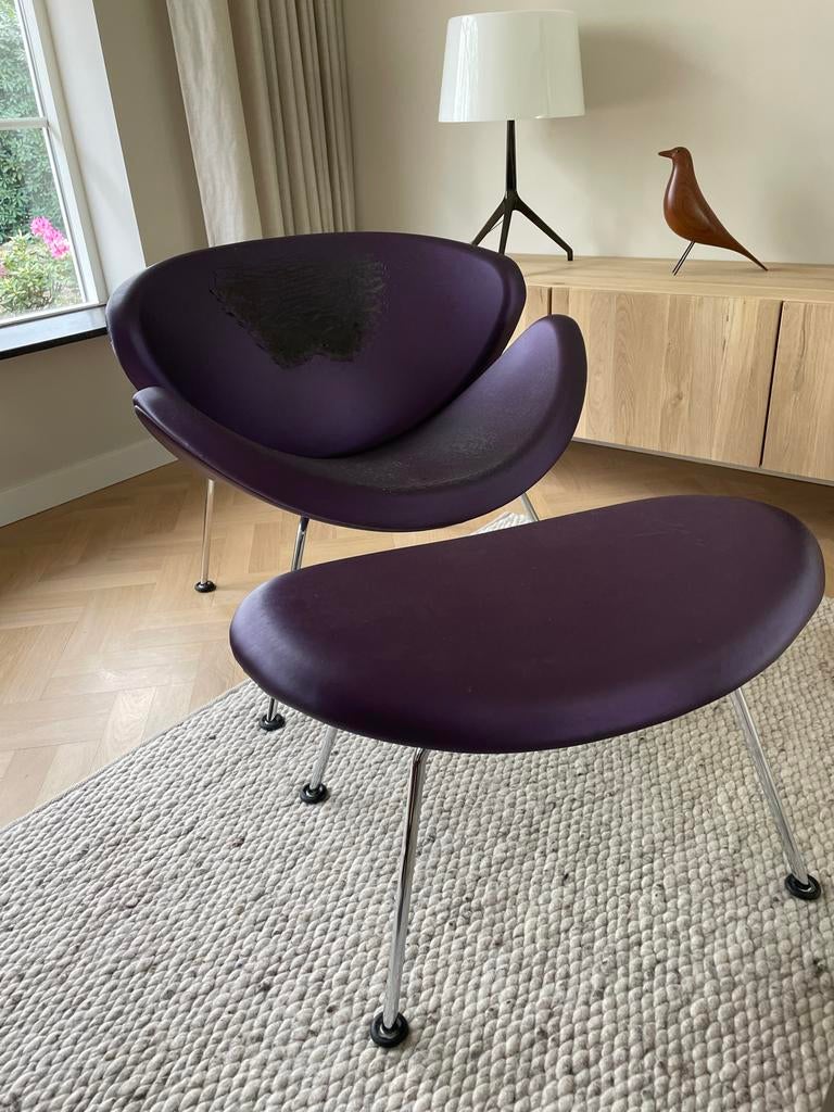 artifort orange slice - opknapper, Overige materialen, Gebruikt, Design, Ophalen of Verzenden