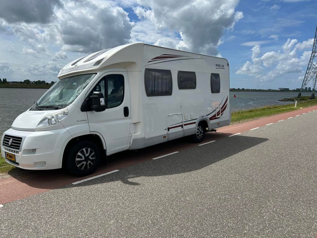 Zeer mooie camper CHATEAU 2008 euro 4, 6.80, Standaard zit, Ringverwarming, Fiat, Kluisje