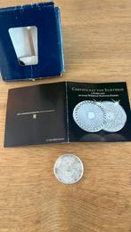 5 euro muntstuk 50 jaar Wereld Natuur Fonds 2011 verzilverd, Postzegels en Munten, Munten | Nederland, Ophalen of Verzenden, Koningin Beatrix