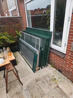 Diverse panelen ( groen ), Dieren en Toebehoren, Ophalen, Gebruikt, Aluminium, Volière