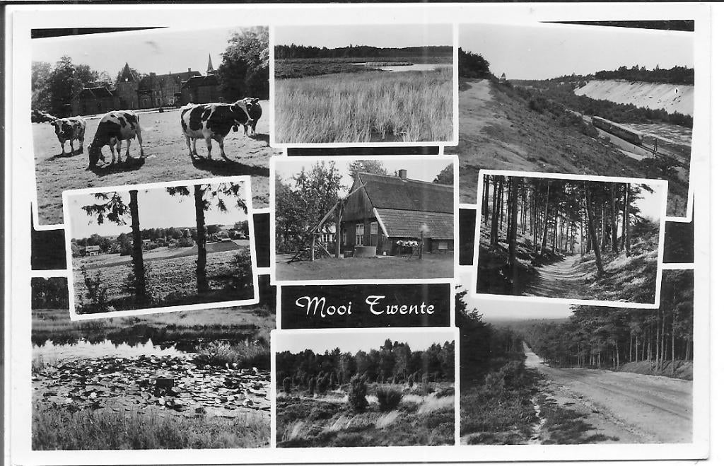 Mooi Twente., Ophalen of Verzenden, 1940 tot 1960, Ongelopen, Overijssel