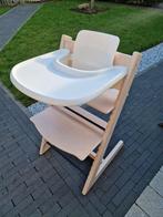 Stokke tripp trapp kinderstoel dienblad whitewash, Kinderen en Baby's, Kinderstoelen, Ophalen of Verzenden, Zo goed als nieuw