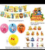 Nieuw Winnie de Poeh Feestpakket -, Ophalen of Verzenden, Nieuw, Feestartikel, Verjaardag