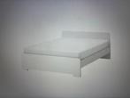 IKEA Askvoll bed 160x200 met lattenbodem, Ophalen, Gebruikt, Wit, Tweepersoons