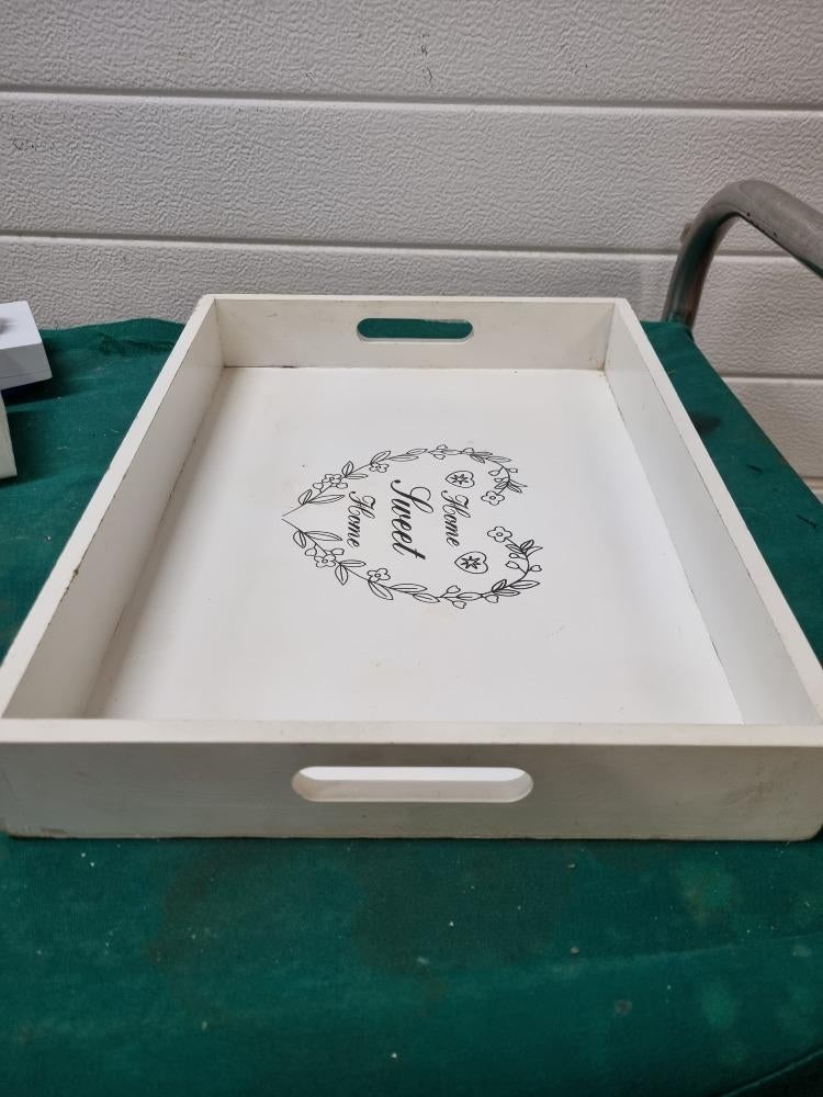 dienblad home sweet home, Ophalen of Verzenden, 'T Olde Gre-j, Info@toldegrej.nl, Endepoelstraat 20f Didam