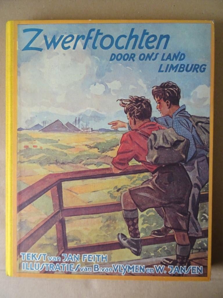 Jan Feith Zwerftochten door ons land Limburg Zonder plaatjes, Ophalen of Verzenden, Zo goed als nieuw, Jan Feith, Plaatjesalbum