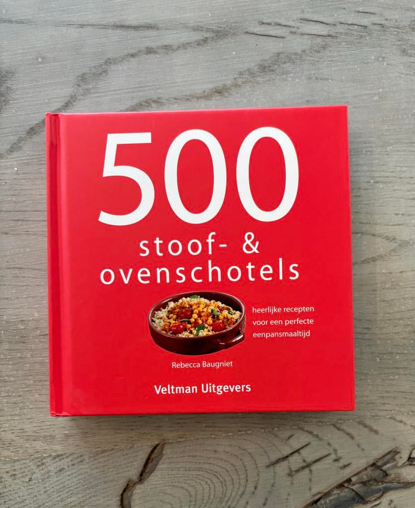 500 Stoof- & Ovenschotels: Heerlijke Recepten, Hoofdgerechten, Ophalen of Verzenden, Zo goed als nieuw, Gezond koken