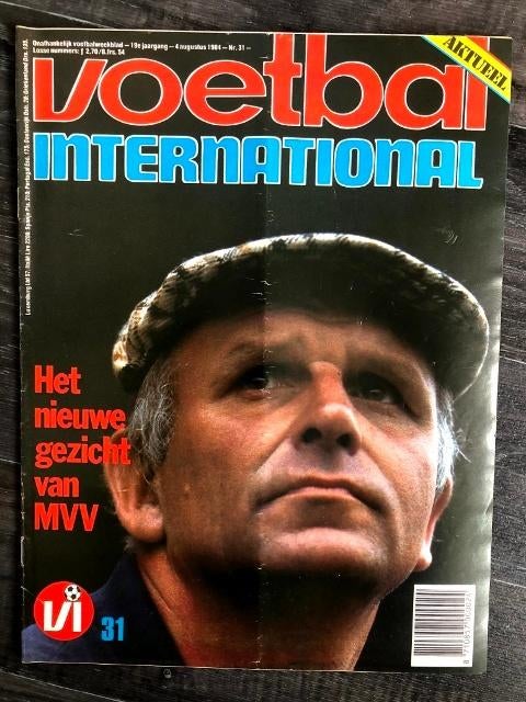 Voetbal International, 19e  jaargang, nr. 31, 1984, Ophalen, Gebruikt, Overige binnenlandse clubs, Boek of Tijdschrift