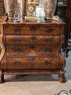 Antieke wortelnoten houten commode 18 eeuw. €400., Ophalen
