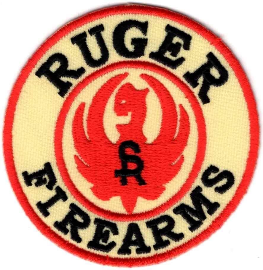 Ruger Firearms stoffen opstrijk patch embleem #3, Ophalen of Verzenden, Nieuw, Shirt