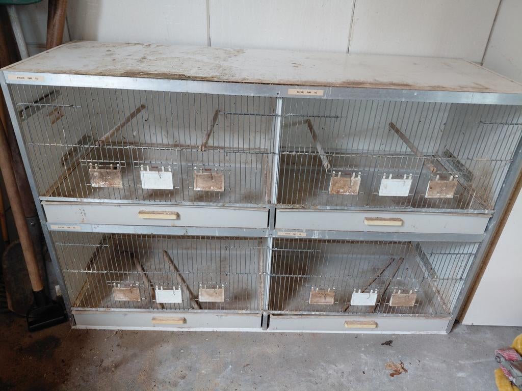 Gehu Kweekkooi kunstof groot en klein, Dieren en Toebehoren, Vogels | Hokken en Kooien, Ophalen, Gebruikt, Kunststof, Broedkooi of Kweekkooi