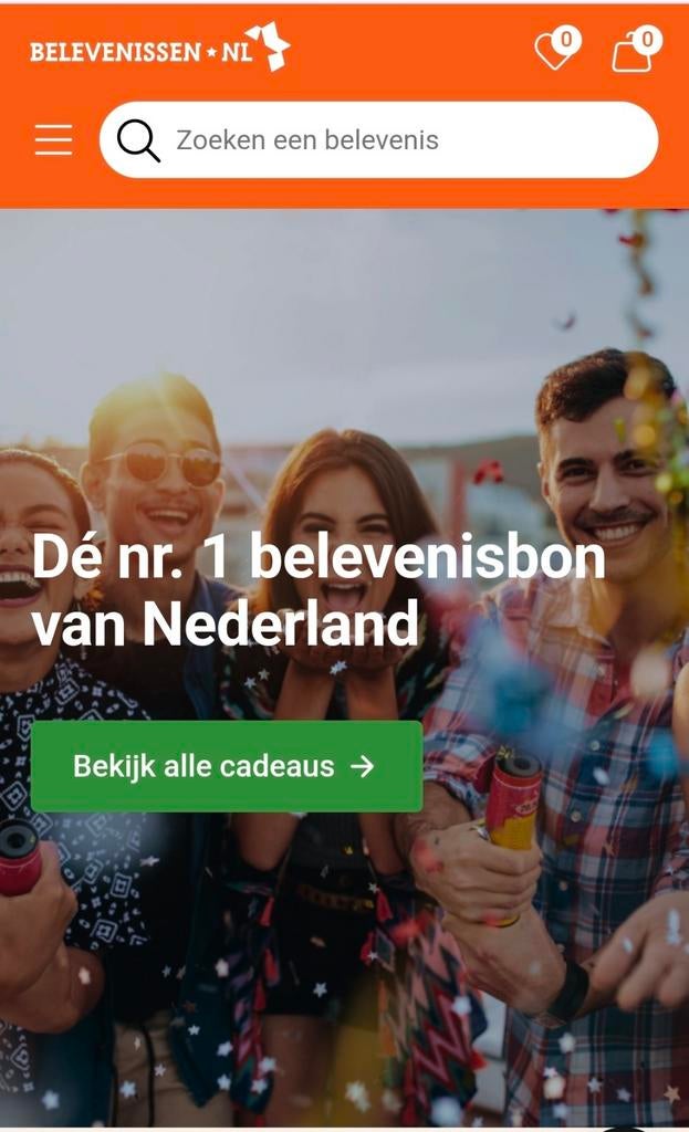 Belevenissen-cadeaubon t.w.v. 250 euro, Drie personen of meer, Cadeaubon, Overige typen