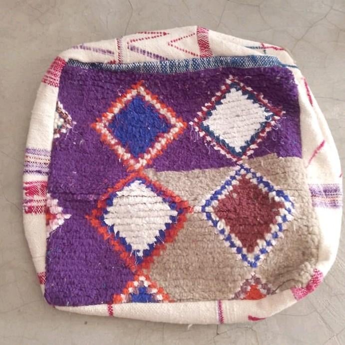 Berber poef, Huis en Inrichting, Banken | Voetenbanken en Poefen, Verzenden, 50 tot 75 cm, 50 tot 75 cm