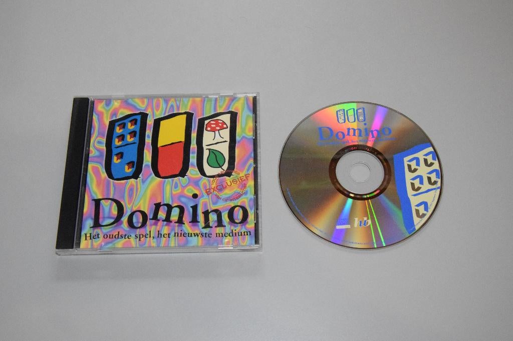 Philips CDi / CD-i : Domino, Spelcomputers en Games, Games | Overige, Zo goed als nieuw, Puzzel en Educatief, 1 speler, Vanaf 3 jaar