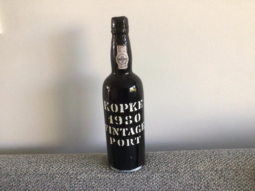 Kopke 1980, Verzamelen, Wijnen, Port, Spanje, Nieuw, Ophalen of Verzenden