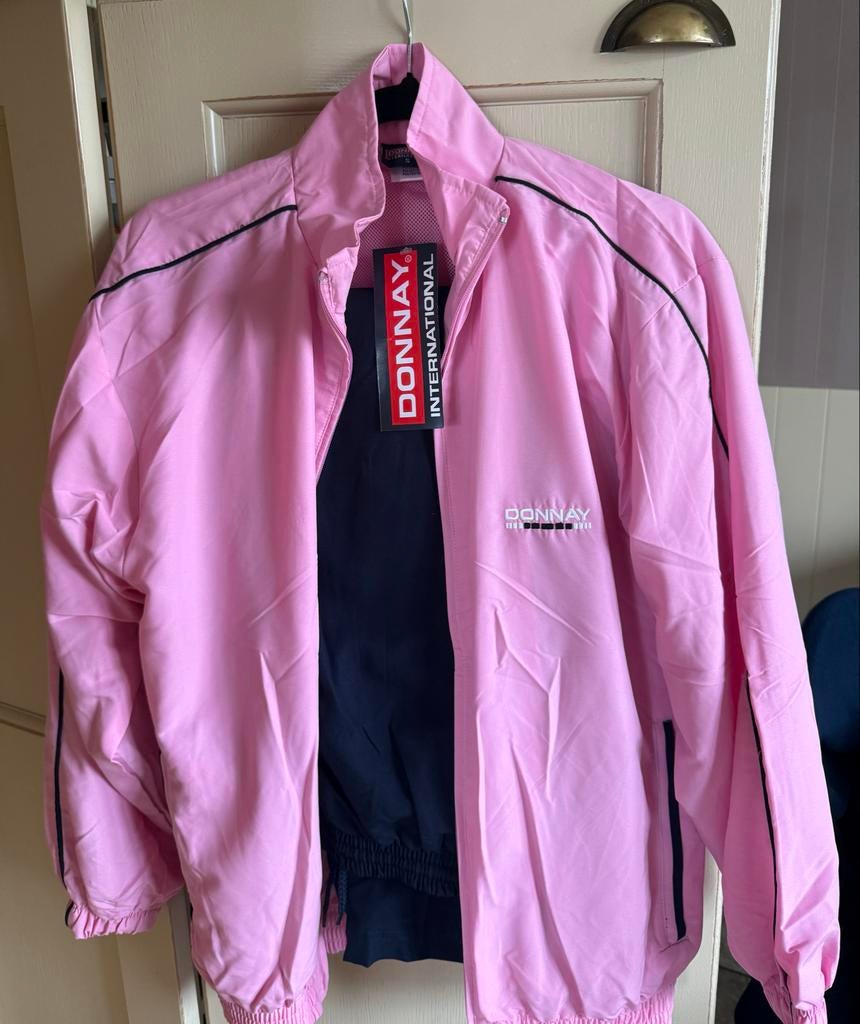 Donnay International roze trainingspak maat S nieuw, Kleding | Dames, Sportkleding, Ophalen of Verzenden, Nieuw, Maat 36 (S), Roze