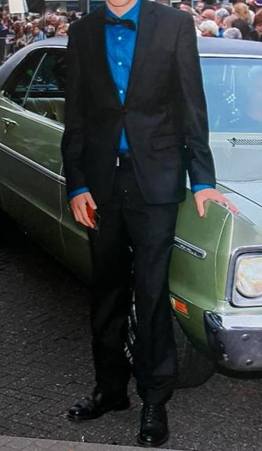 Zwart pak Angelo Litrico maat S voor Gala, Ophalen of Verzenden, Zo goed als nieuw, Maat 46 (S) of kleiner, Zwart