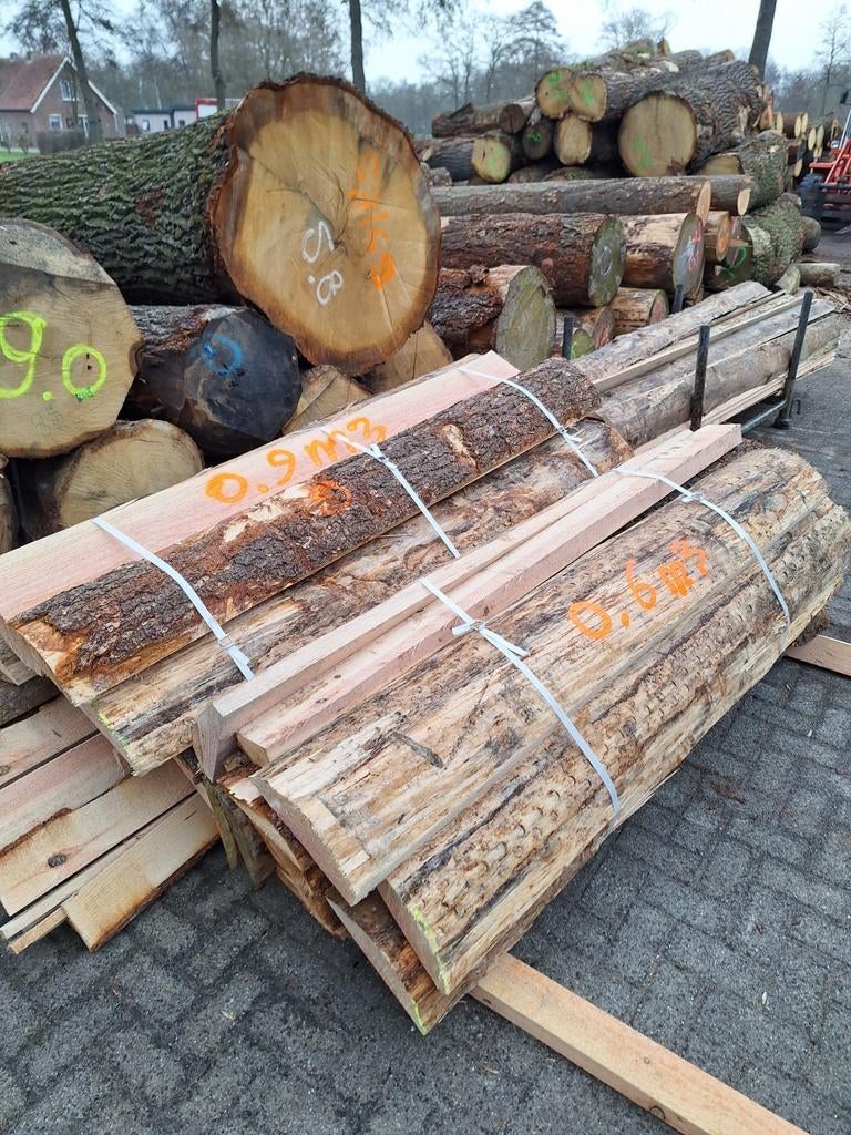 Douglas Schaaldelen/Brandhout, Tuin en Terras, Haardhout, Overige houtsoorten, Minder dan 3 m³, Ophalen
