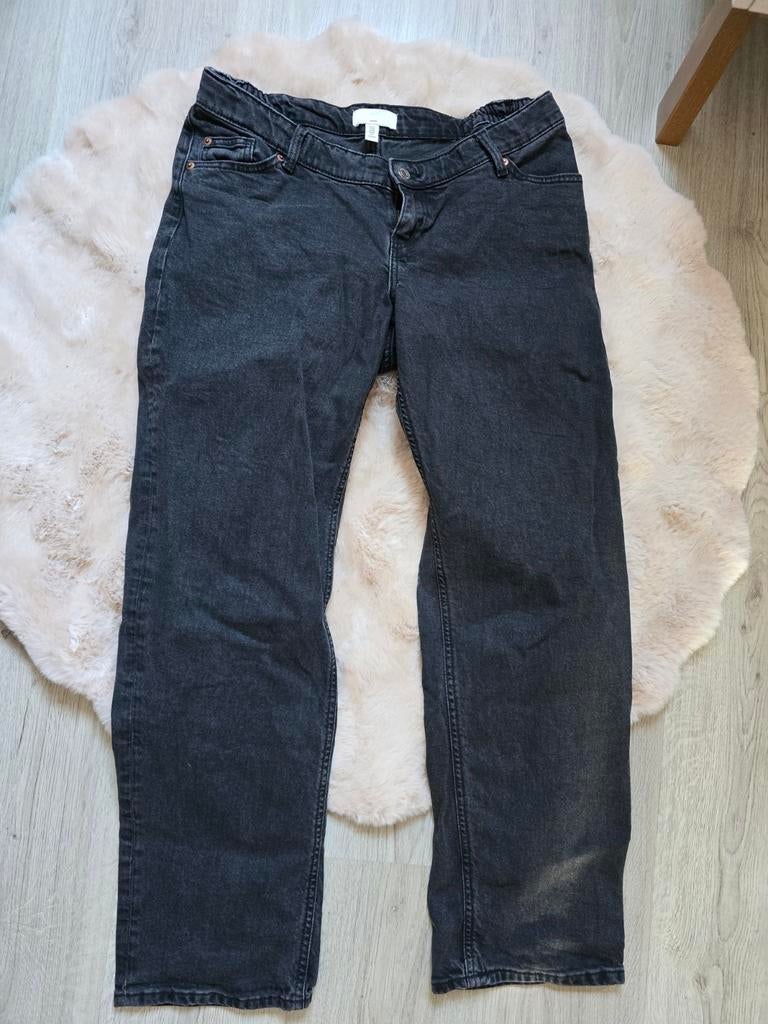 H&M Mama Before & After zwangerschapsbroek M grijs antraciet, Kleding | Dames, Maat 38/40 (M), H&M, Ophalen of Verzenden, Zo goed als nieuw