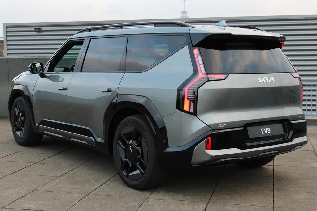 Kia EV9 GT-Line AWD 99.8 kWh LEDER, LED, 21 INCH WIELEN, 7 Z, Auto's, Kia, Automaat, Adaptive Cruise Control, EV9, 7 stoelen
