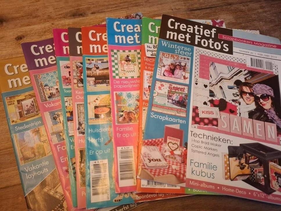 Tijdschrift Creatief met Foto's, Hobby en Vrije tijd, Scrapbooking, Ophalen of Verzenden, Overige typen