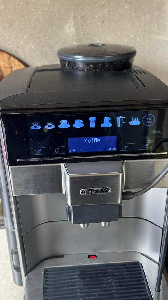 Siemens EQ.6 plus s500 koffiemachine, Witgoed en Apparatuur, Ophalen, Gebruikt, Koffiemachine, Koffiebonen