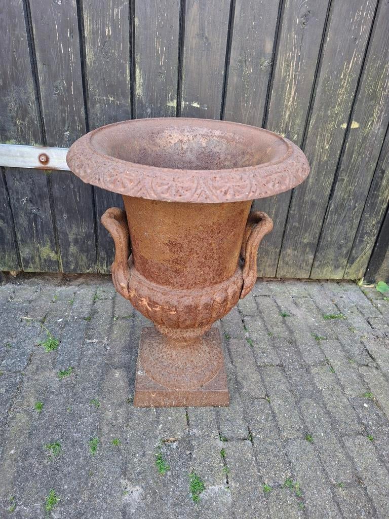 Gietijzeren oorvaas., Antiek en Kunst, Curiosa en Brocante, Ophalen