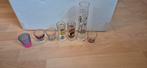 Amerikaanse shot glazen met tekst, Verzamelen, Glas en Borrelglaasjes, Ophalen of Verzenden, Zo goed als nieuw