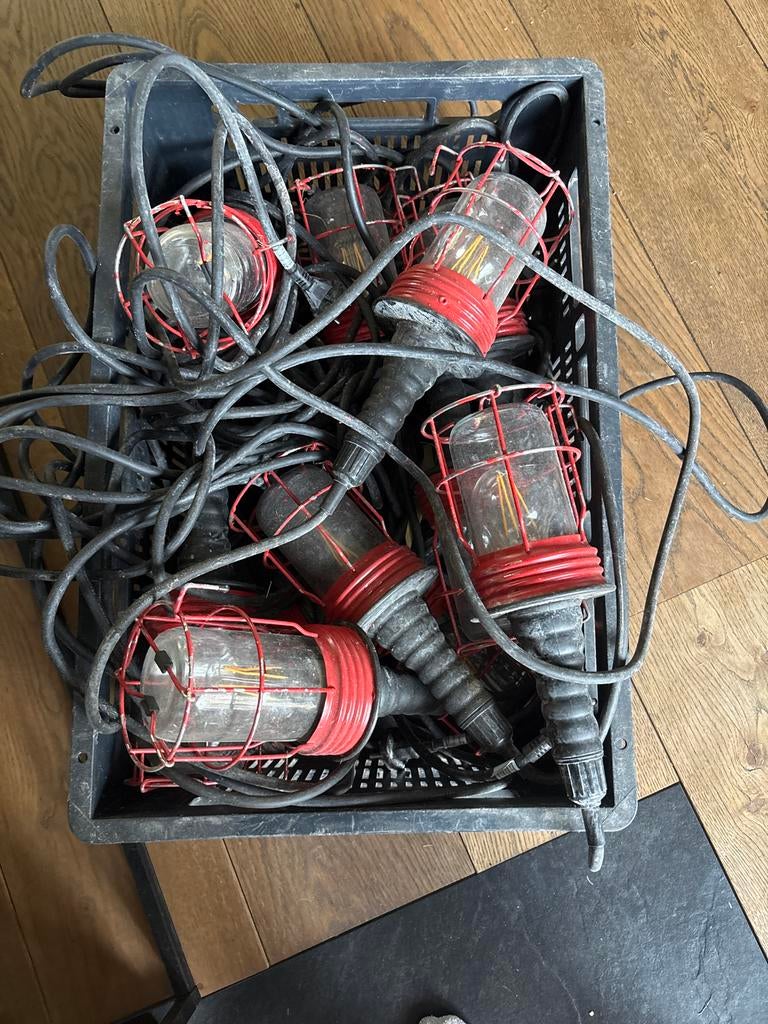 12 Stuks Looplampen, Ophalen, Gebruikt, Minder dan 50 watt, Lamp met armatuur