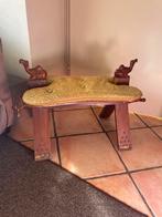 kamelen zadel, Huis en Inrichting, Banken | Voetenbanken en Poefen, Ophalen of Verzenden, Gebruikt, Rechthoekig, 125 cm of meer