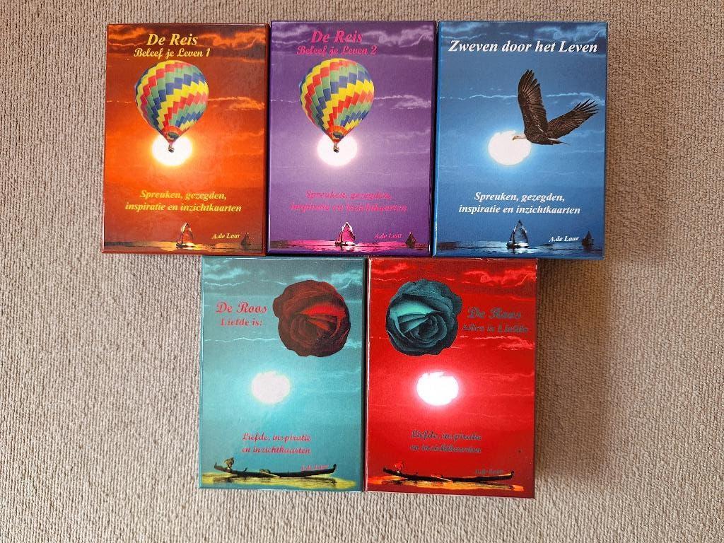 Orakelkaarten Inzichtkaarten Tarotkaarten A de Laar, Boeken, Esoterie en Spiritualiteit, Ophalen of Verzenden, Zo goed als nieuw