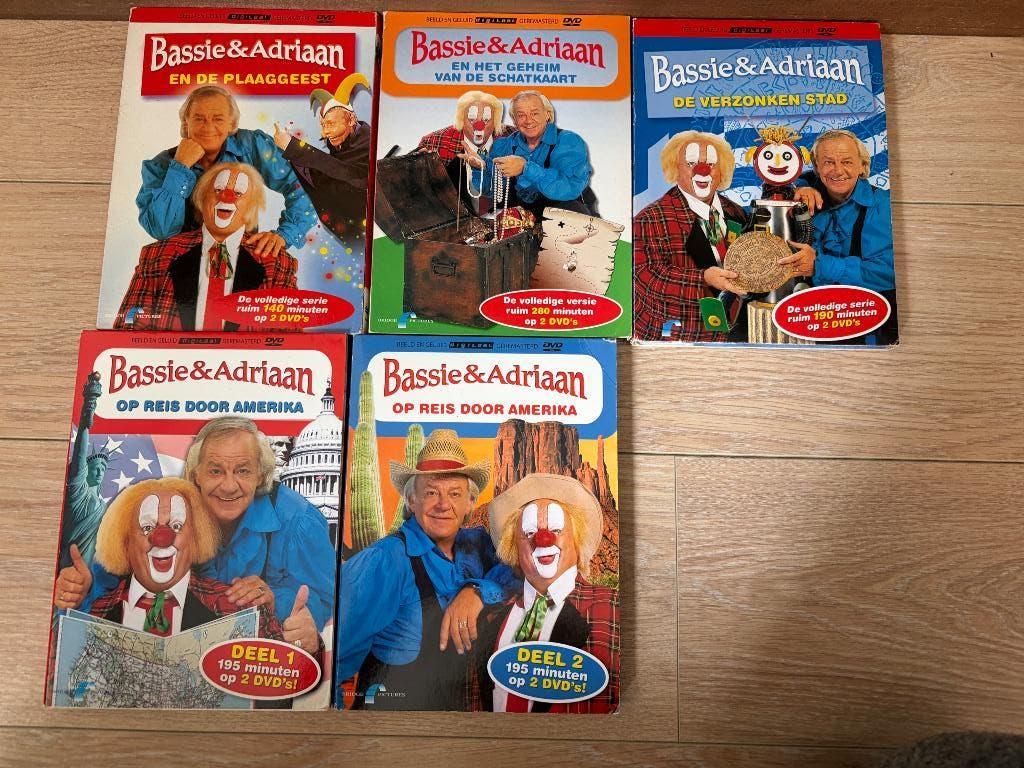 Bassie en Adriaan films, Cd's en Dvd's, Dvd's | Kinderen en Jeugd, Avontuur, Alle leeftijden, Ophalen of Verzenden, Zo goed als nieuw