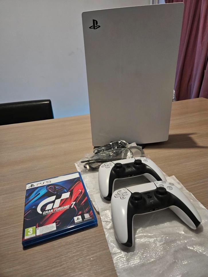 Playstation 5 Disc Edition, Spelcomputers en Games, Spelcomputers | Sony PlayStation 5, Zo goed als nieuw, Playstation 5, Ophalen of Verzenden