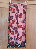 Mos Mosh roze gebloemde palazzo broek viscose mt S zgan, MOS MOSH, Ophalen of Verzenden, Zo goed als nieuw, Roze