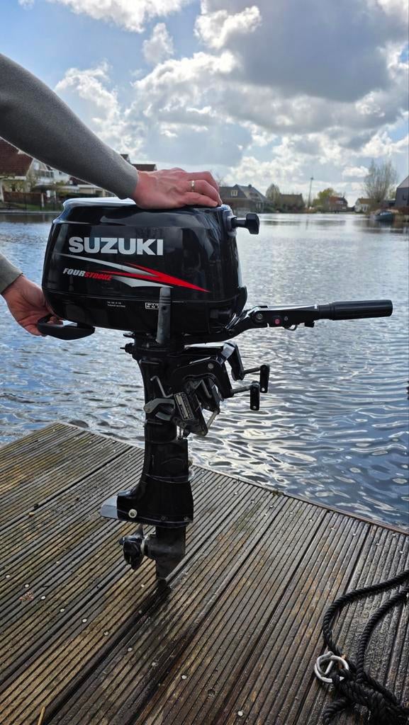 Suzuki 6PK Kortstaart Buitenboordmotor DF6 - 2011, Ophalen, Gebruikt, 5 tot 10 pk, Viertaktmotor
