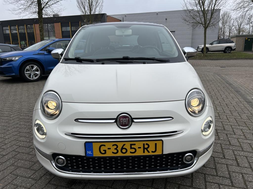Fiat 500 1.2 Lounge AIRCO CRUISE PANO PDC. (bj 2018), Stof, Gebruikt, 4 cilinders, 840 kg