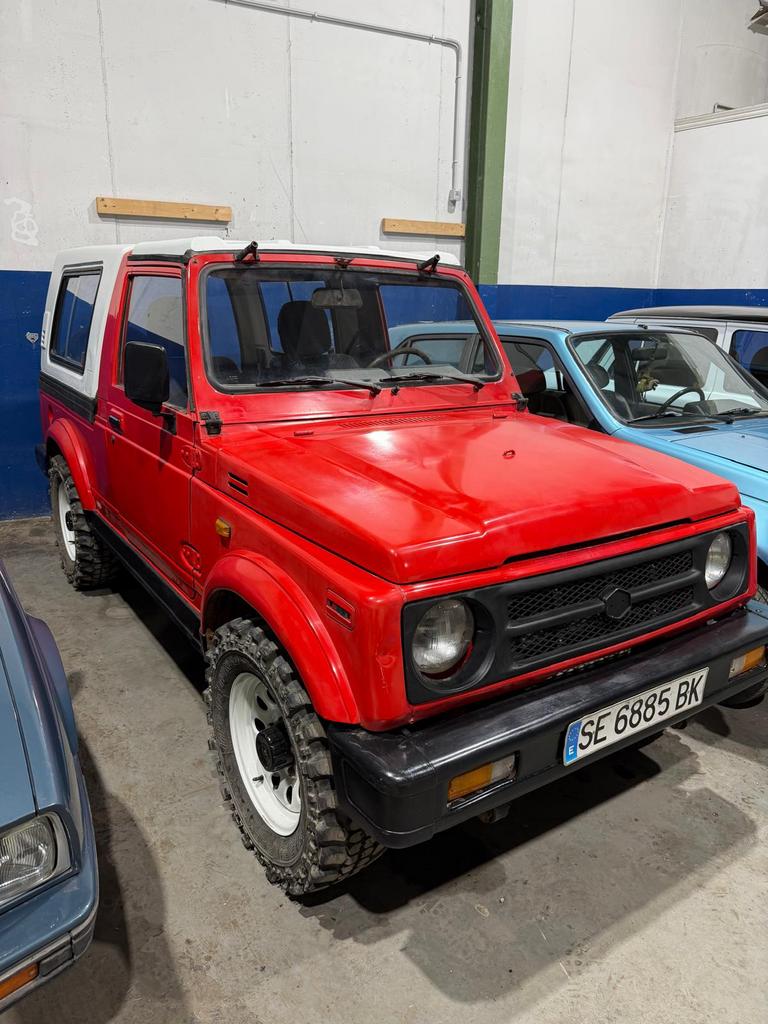 Suzuki Samurai 1.3 LWB Cabrio, bj1990, 100% roestvrij, Auto's, Stof, 4 cilinders, Bedrijf, Handgeschakeld