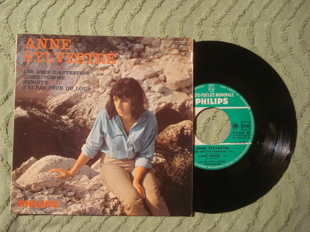 Anne Sylvestre 7" Vinyl EP: Les amis d’autrefois (Frankrijk), Cd's en Dvd's, Vinyl Singles, Gebruikt, 7 inch, Ophalen of Verzenden