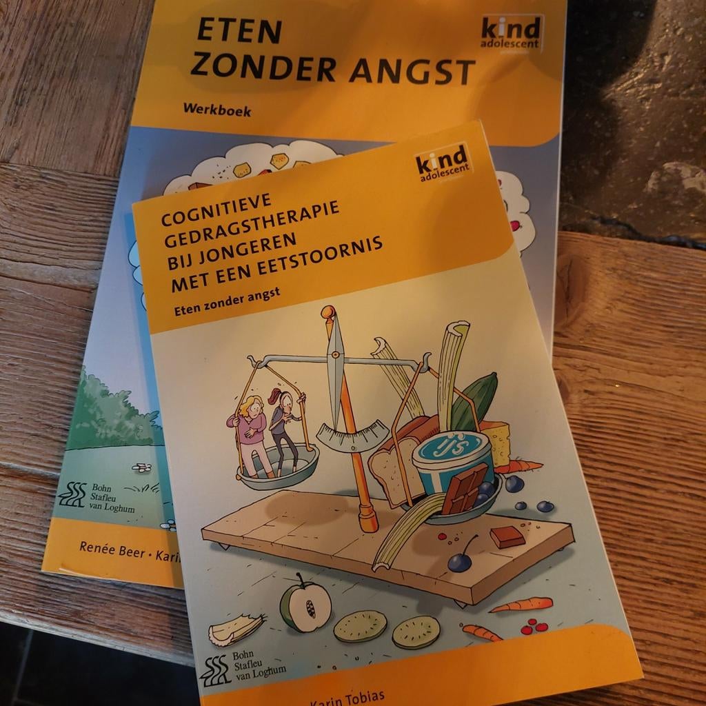 Eten zonder angst: Cognitieve gedragstherapie eetstoornis, Boeken, Renée Beer, Karin Tobias, Zo goed als nieuw, Gamma, HBO