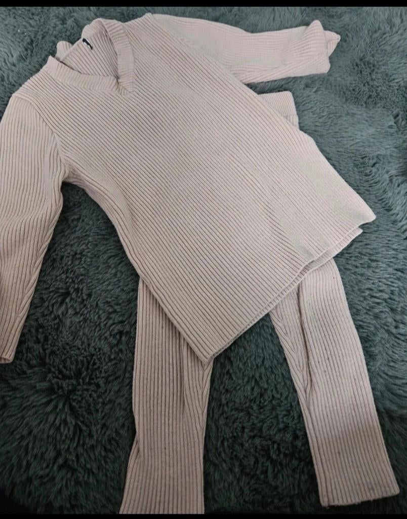Zara huispakje ribstof 86/92, Kinderen en Baby's, Babykleding | Maat 86, Gebruikt, Meisje, Ophalen of Verzenden, Zara