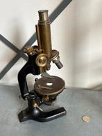 Mooie Vintage Microscoop - Gemerkt - C Reigert, Audio, Tv en Foto, Optische apparatuur | Microscopen, Ophalen, Gebruikt, Biologische microscoop