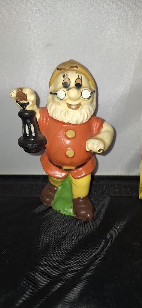 Kaars dwerg sneeuwwitje disney (002), Verzamelen, ., Overige typen, Zo goed als nieuw, .