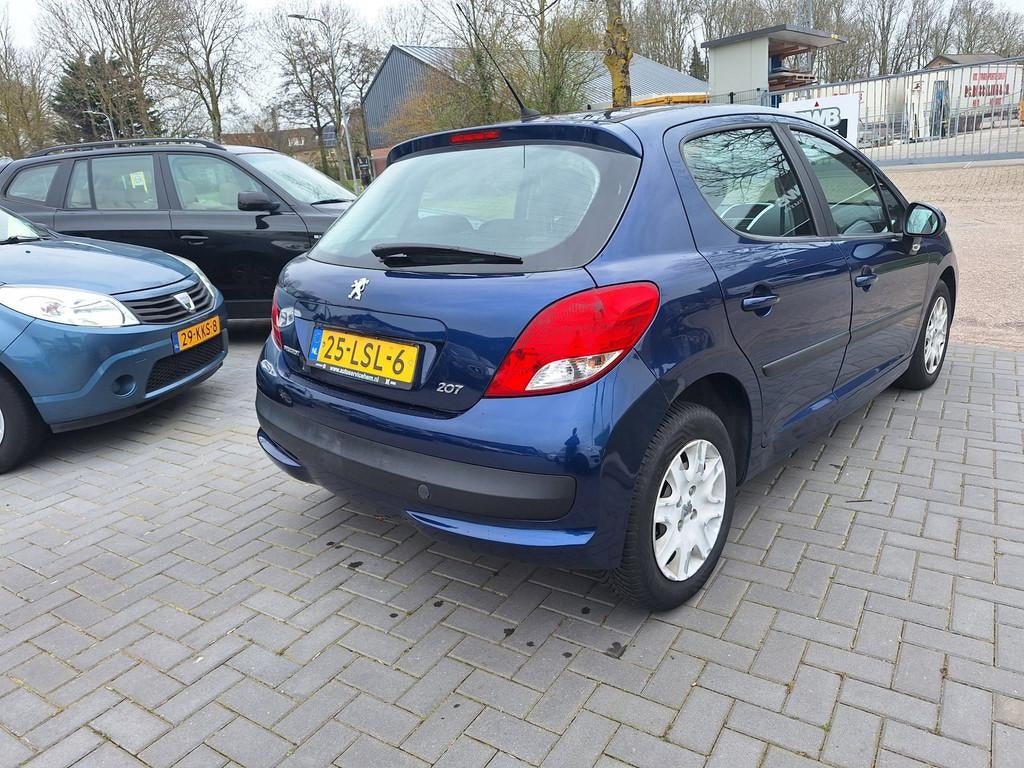 Peugeot 207 1.4 VTi X-Line / Nette auto / APK april 2027, Voorwielaandrijving, Gebruikt, Blauw, Origineel Nederlands