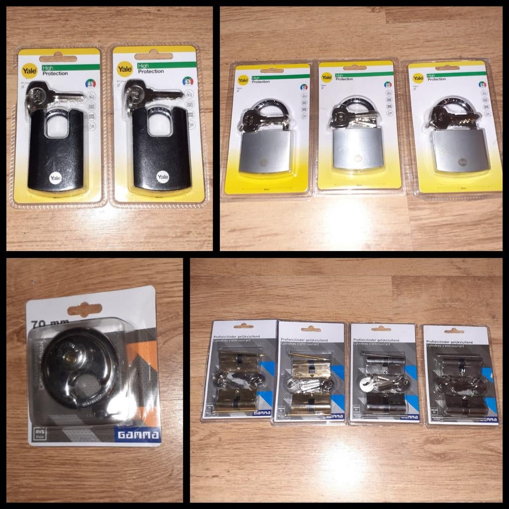 Verschillende sloten nieuw, Ophalen of Verzenden, Nieuw