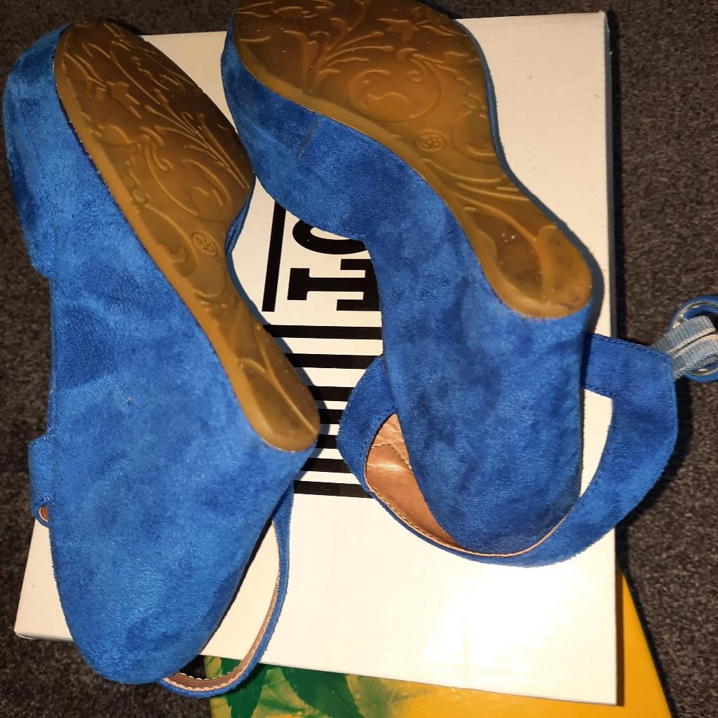 damesschoenen Kobalt blauw, Kleding | Dames, Schoenen, Ophalen, Blauw, Schoenen met hoge hakken, Onbekend