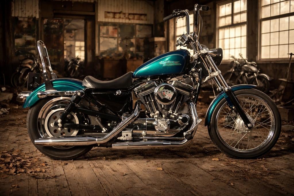 Zeer mooie Harley-Davidson Sportster 1200 Custom, 2 cilinders, Gebruikt, Particulier, Meer dan 35 kW